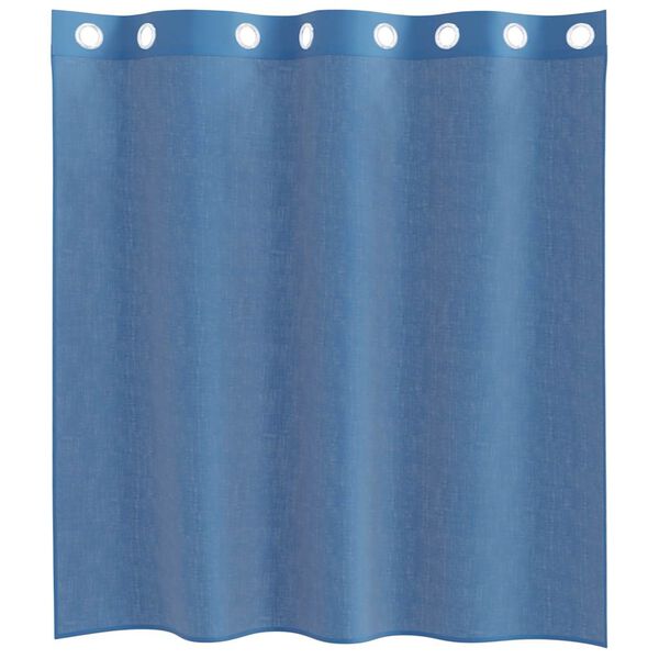 vidaXL Voile kardinad koos rõngastega 2 tk Royal Blue