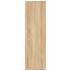 vidaXL raamaturiiul Sonoma tamm, 98 x 29 x 97,5 cm tehispuit