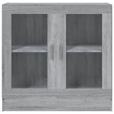 vidaXL vitriinkapp, hall Sonoma tamm, 82,5 x 30,5 x 80 cm, tehispuit