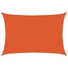 vidaXL p&auml;ikesevari puri 160 g/m&sup2; ristk&uuml;likukujuline oranž 3 x 4,5 m HDPE