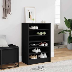 vidaXL kingakapp, must, 60 x 35 x 92 cm tehispuit
