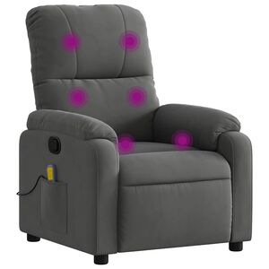 vidaXL massaažitool, tumehall, mikrokiudkangast