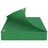 vidaXL Kattekangas aukudega Roheline 3 x 3 m 140 gsm PE