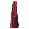vidaXL Tekk-pusa Bordeaux punane 130 x 82 cm Fliis ja Flanell