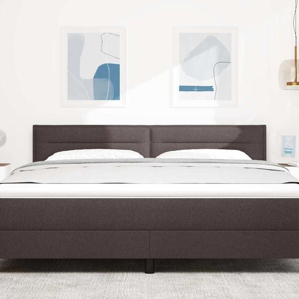 vidaXL Peats peaga Tume pruun 180 cm Kunstnahk