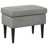 vidaXL Jala ottoman Helehall 55 x 35 x 41 cm Samet