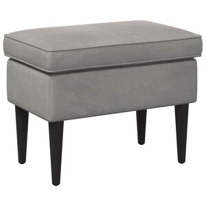 vidaXL Jala ottoman Helehall 55 x 35 x 41 cm Samet