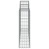 vidaXL kaarekujulised gabioonkorvid 20 tk, 200x30x100/120 cm, raud