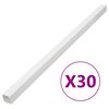vidaXL kaablikanal 40x25 mm 30 m PVC