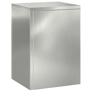 vidaXL Taimede alus 3 pcs H&otilde;bedane Tsingitud teras