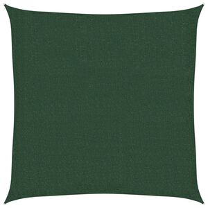 vidaXL p&auml;ikesepuri 160 g/m&sup2; tumeroheline 2,5 x 2,5 m HDPE