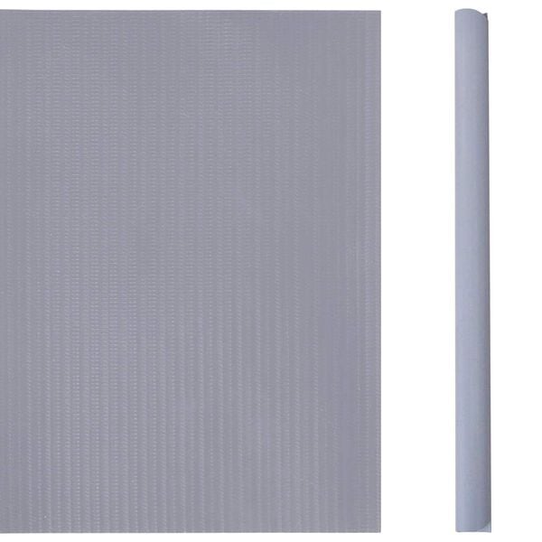 vidaXL aia privaatsuskate, PVC 35 x 0,19 m, matt helehall