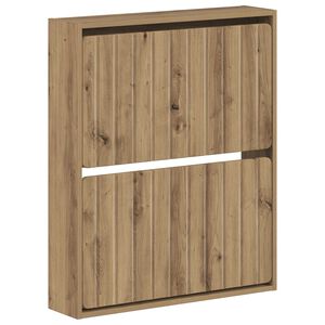 vidaXL Seinale kinnitatav jalan&otilde;ude kapp ZWOLLE 71 x 17 x 86 cm