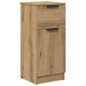vidaXL puhvetkapp Artisan Oak 30x30x70 cm Engineered Wood