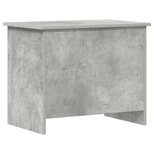 vidaXL Hoiukarp ladustamisega Betoonhall 60 x 40 x 50 cm Tehispuit