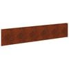 vidaXL Murupiire 10 pcs 100 x 22 cm Teras Rooste