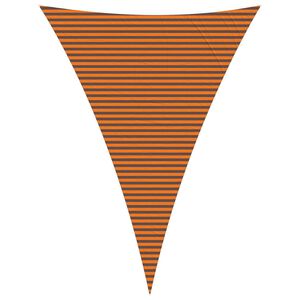 vidaXL P&auml;ikesepuri Oranž ja pruun 5 x 7 x 7 m 100% pol&uuml;ester Oxford