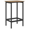 vidaXL Baaritool Artisan tamm 40 x 32 x 64 cm Tehispuit