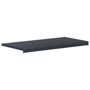 vidaXL Akna aluskate Antratsiit puidu mustriga 60 x 45 x 4,5 cm PVC