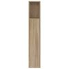 vidaXL voodipeatsi kapp, Sonoma tamm, 160 x 18,5 x 104,5 cm