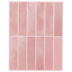 vidaXL Ristk&uuml;likukujuline Plaat 20 pcs Roosa 29 x 23 x 0,08 cm