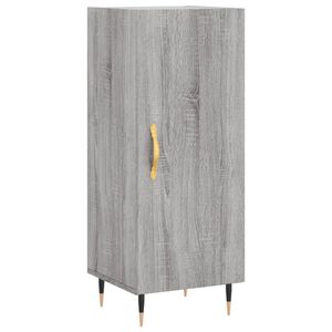 vidaXL puhvetkapp, hall Sonoma tamm, 34,5x34x90 cm, tehispuit