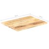 vidaXL lauaplaat tugevast mangopuidust 25–27 mm 90 x 70 cm