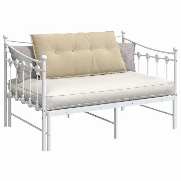 vidaXL Seljatugi padi cream 100 x 50 cm Mikrofiber kangas