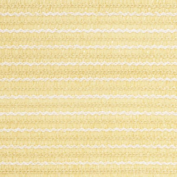vidaXL rõdusirm, beež, 120 x 500 cm, HDPE