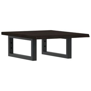 vidaXL seinale kinnitatav valamuriiul, teras ja tammepuit