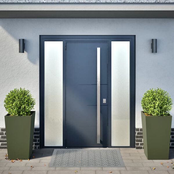 vidaXL aia taimekastid 2 tk, oliiviroheline, 45x45x75 cm, teras