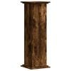 vidaXL taimealus, suitsutatud tamm, 33 x 33 x 100 cm, tehispuit