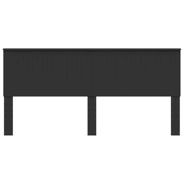 vidaXL Peats peaga Must tamm 200 cm Tehispuit