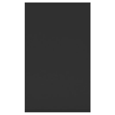 vidaXL puhvetkapp, must, 135 x 41 x 75 cm, puitlaastplaat