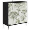 vidaXL K&otilde;ide GOTHA Must tamm 69 x 33 x 76 cm Tehispuit