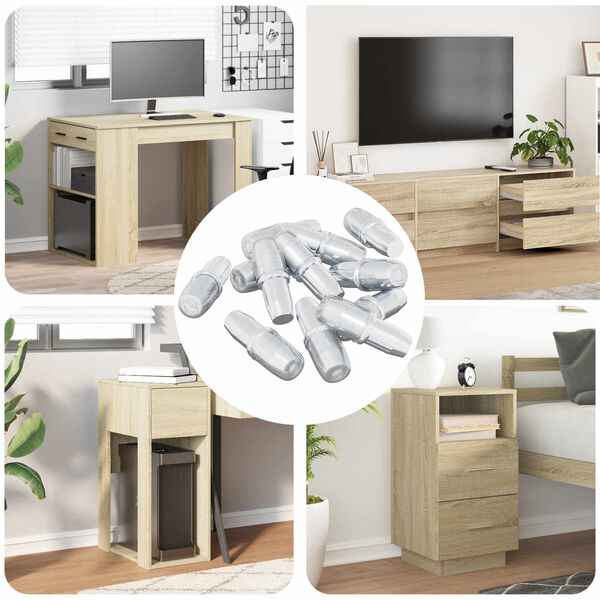 vidaXL Riiuli nael 7200 pcs H&otilde;bedane 7 x 16 mm Raud