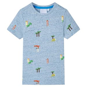 Laste T-s&auml;rk, sinised varjundid, 104