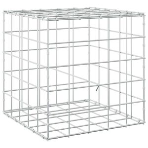 vidaXL Gabion 3,5 mm Traadi ja 10x10 cm V&otilde;rguga 50x50x50 cm