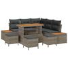 vidaXL Aia Diivanikomplekt padjaga 9 pcs Hall