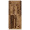 vidaXL Riidekapp Old Wood 80x52x180 cm Engineered Wood
