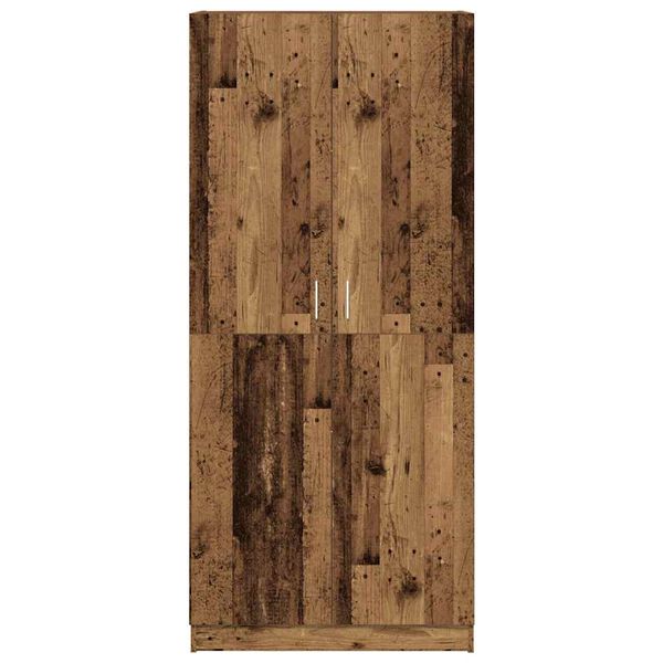 vidaXL Riidekapp Old Wood 80x52x180 cm Engineered Wood