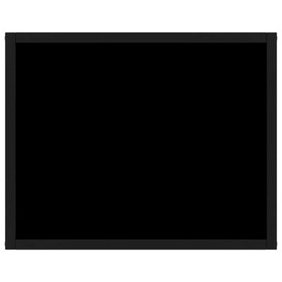 vidaXL konsoollaud, must, 50 x 40 x 40 cm, karastatud klaas