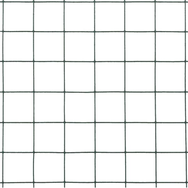 vidaXL kanade traataed, teras PVC kattega, 10 x 1,5 m, roheline