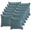 vidaXL Diivanipadi 12 tk HOUTEN Sinine 50 x 50 cm &Scaron;en&uuml;&uuml;lfabric