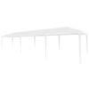 vidaXL peotelk 3 x 9 m, PE, valge
