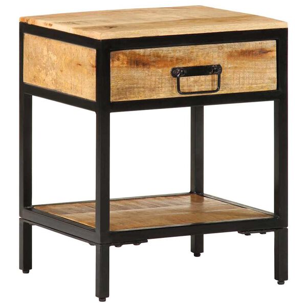 vidaXL Öölambi kapp sahtliga Pruun 40 x 35 x 50 cm Mangopuit