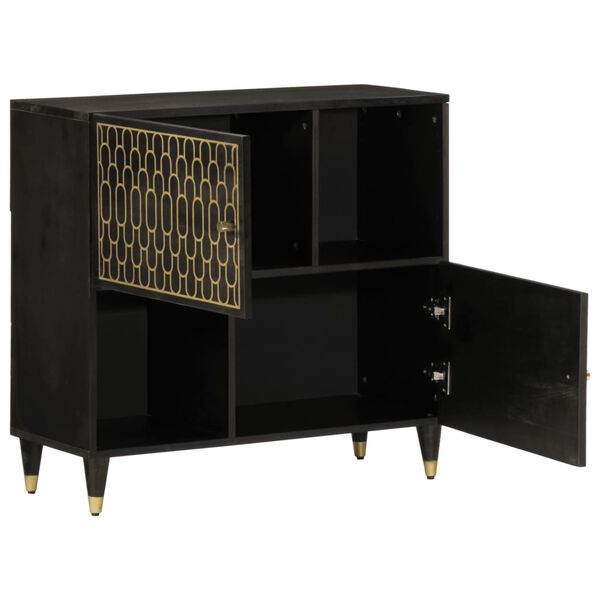 vidaXL puhvetkapp, 80x33x75 cm, mangopuit