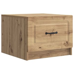 vidaXL Kohvilaud sahtliga Artisan tamm 49 x 50 x 37 cm Tehispuit