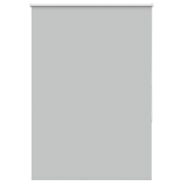 vidaXL Ruloo pimendav helehall 110x130 cm Kanga laius 105,7 cm