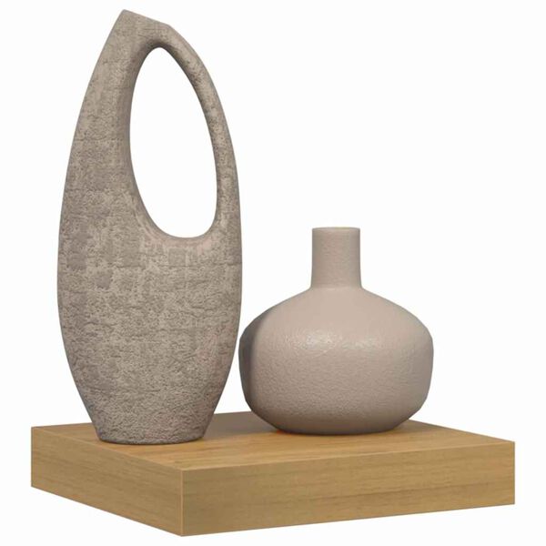 vidaXL Seinariiul Seinale kinnitatav Pruun 23 x 23,5 x 4 cm Tehispuit